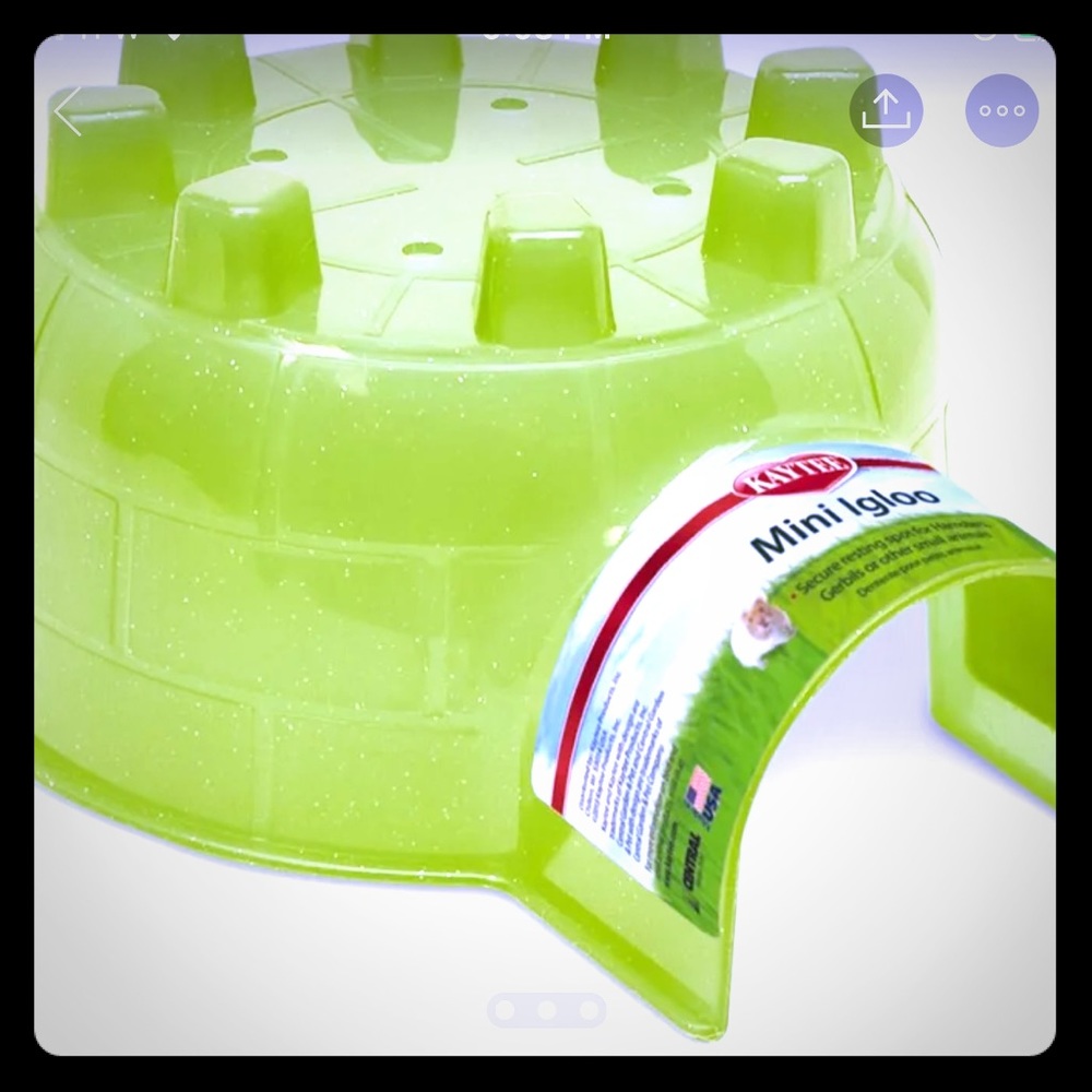 Hamster hide out x 2